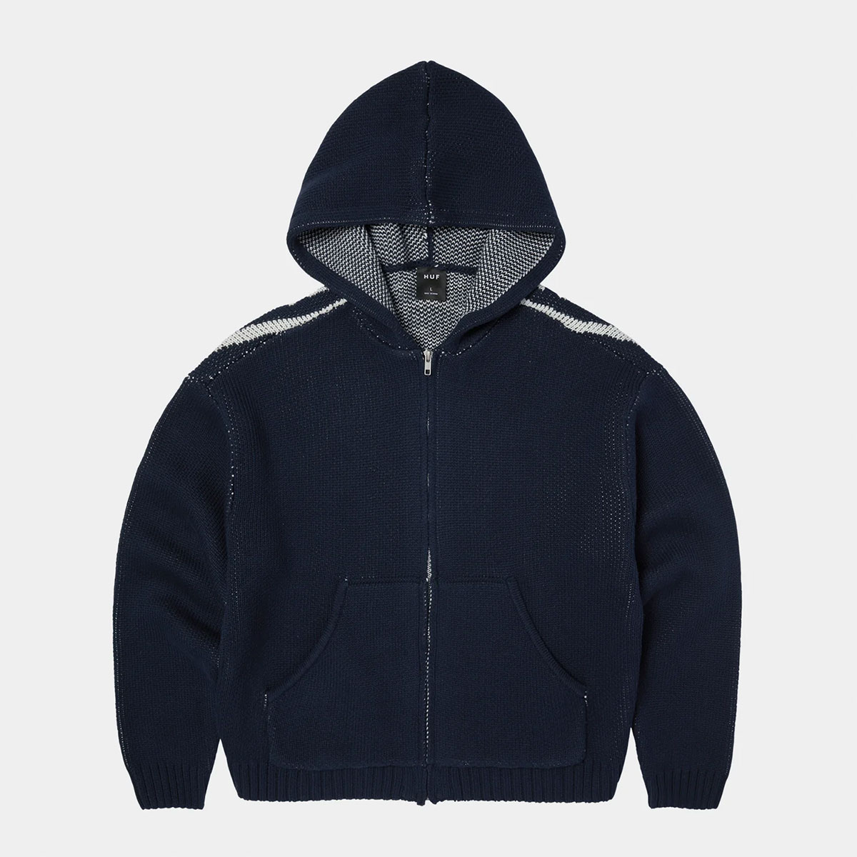 ��20%OFF ���ꥢ��󥹥������HUF �ϥ� �˥åȥѡ����� �ȥåץ� ��� ��ǥ����� L �������ȥܡ��� ���������� �͵��֥��� ���� ���� 2025 | TOKEN ZIP HOODED SWEATER��KN00560��