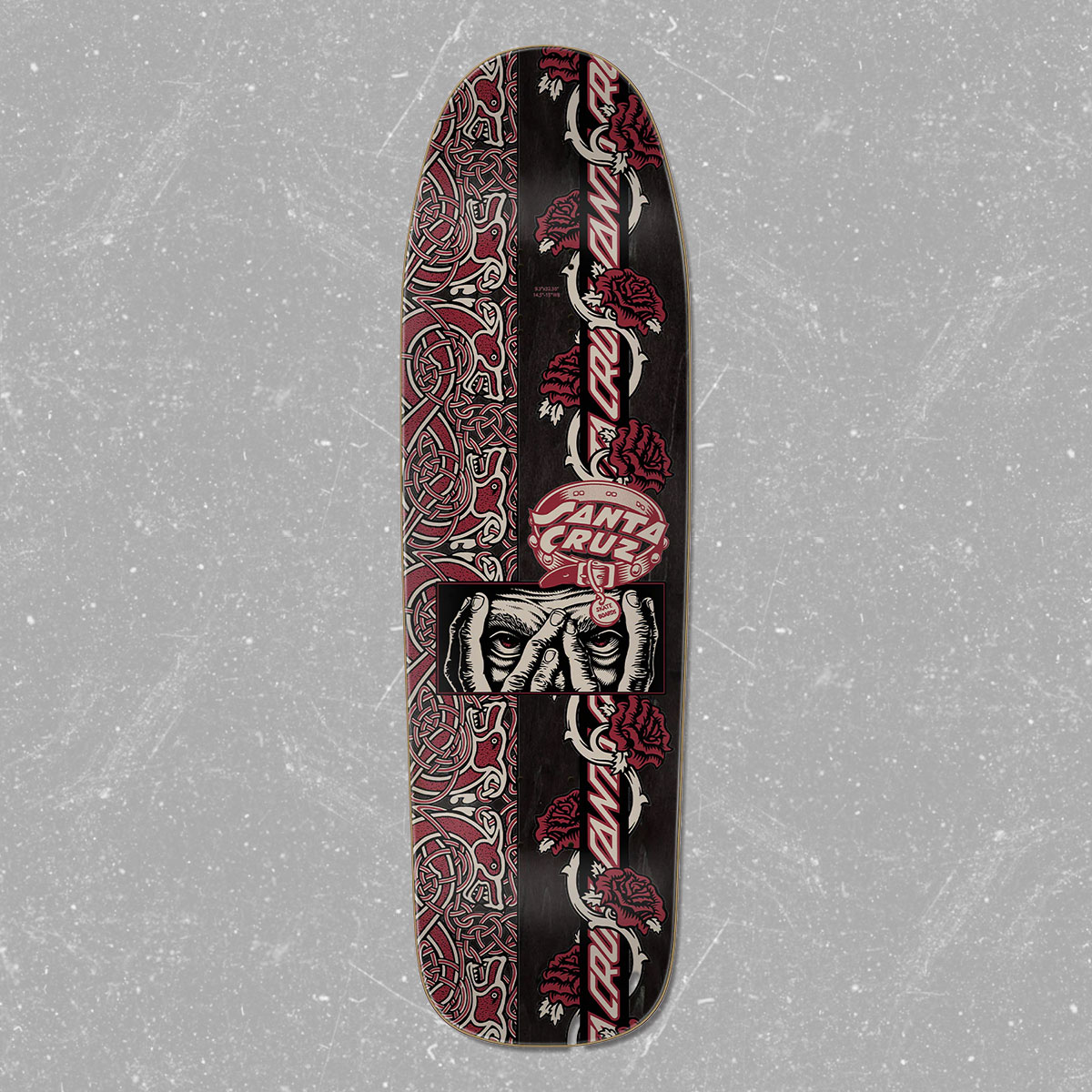 ���󥿥��롼�� �������ȥܡ��� �ǥå� �����ܡ� 9.3 inc ����å����ɥ�å��� �������ȥǥå� �͵� �֥��� SANTA CRUZ  | Dressen Evo��11117466-161413��