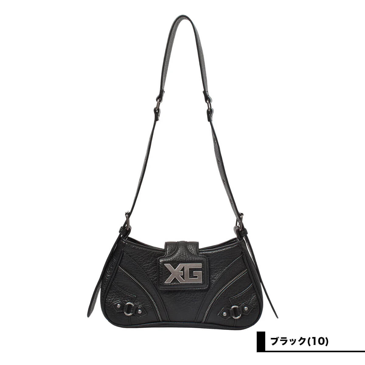 X-girl | XG EMBLEM BUCKLE PANELED SHOULDER BAG ��105262053004��