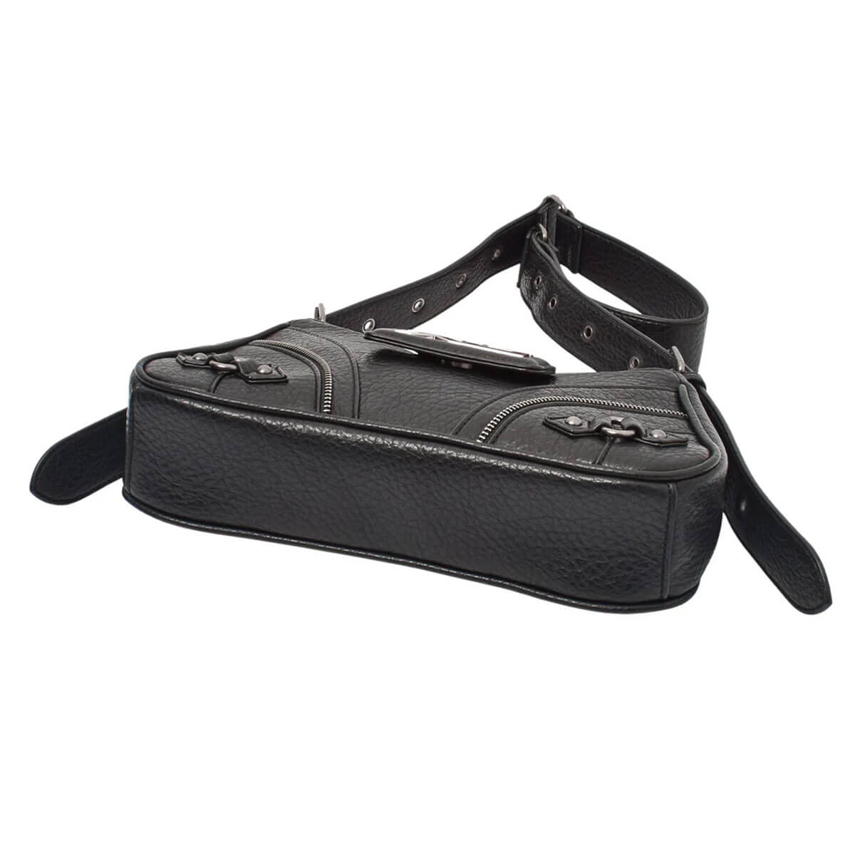 X-girl | XG EMBLEM BUCKLE PANELED SHOULDER BAG ��105262053004��