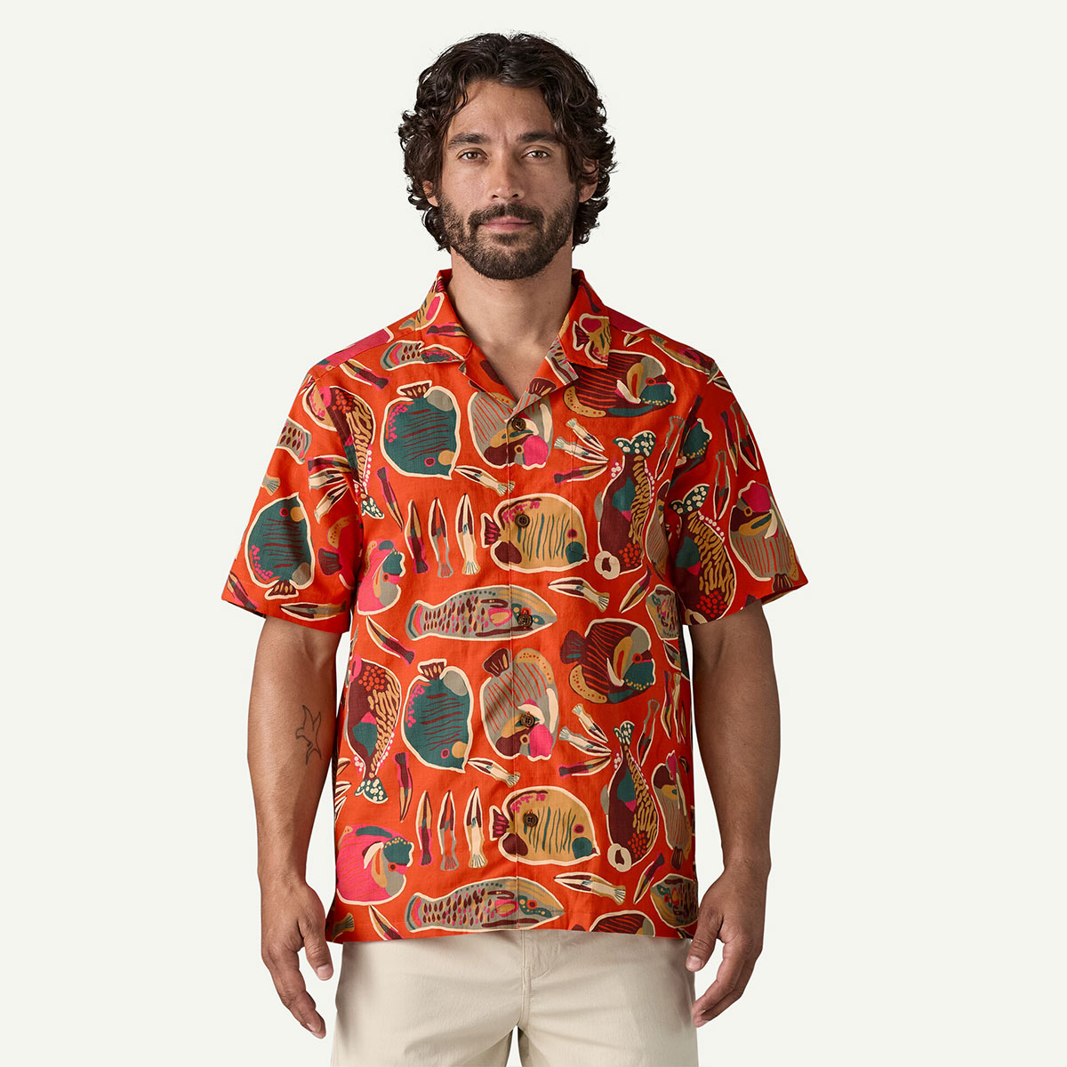 ��20%OFF ���ե�����ۥѥ����˥� Patagonia ��� Ⱦµ����� �����ϥ���� ������� �ȥåץ�  ��4�� S M L �����ե��� ��� �����ȥɥ� ������ �͵� �֥��� | Men's Tidal Threads Camp Shirt��52567��  