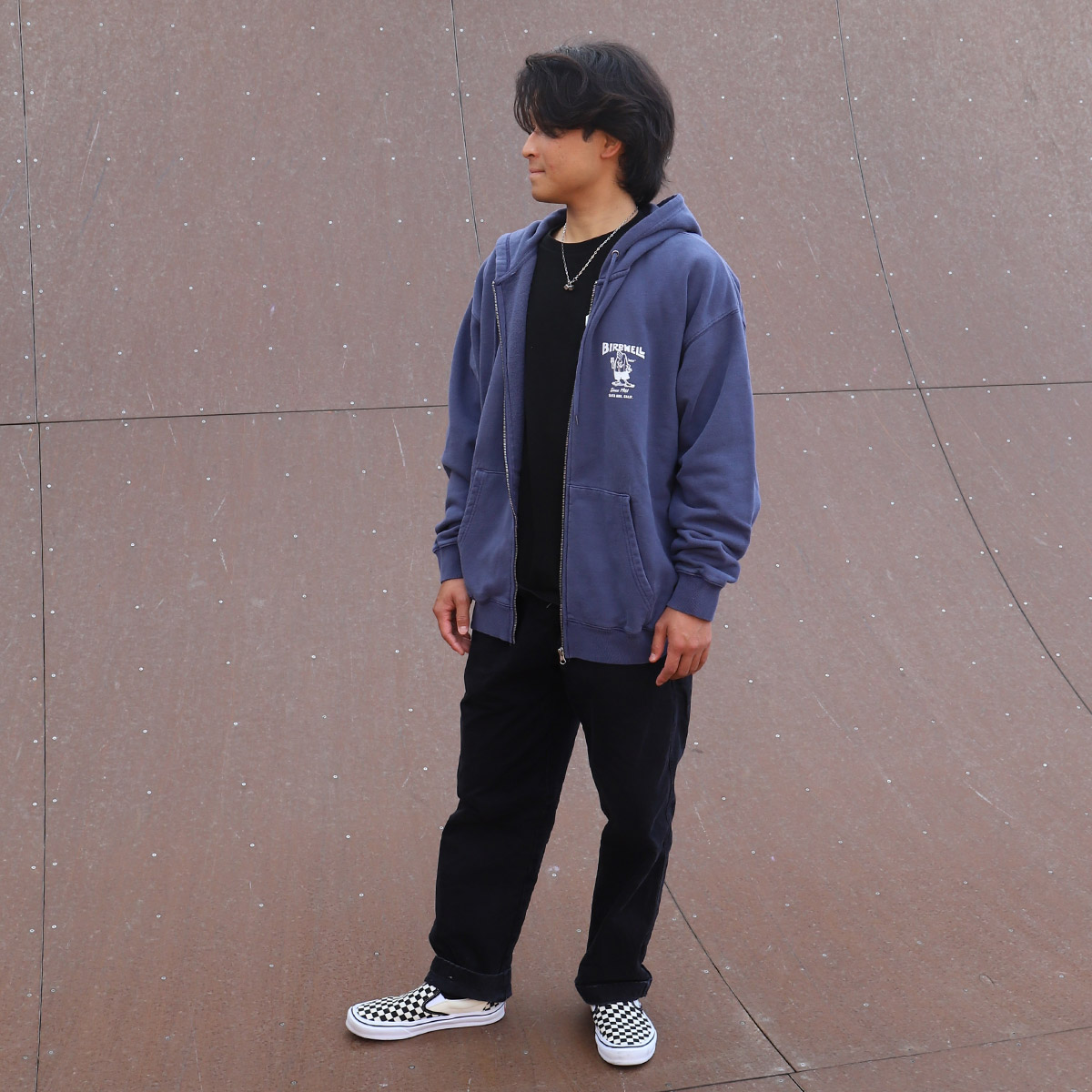 BIRDWELL �С��ɥ����� ��� �������å� �ե른�åץѡ����� �֥롼 L �����ե��� ���ȥ꡼�� �͵��֥��� ���� | 61 PGM ZIP HOODIE��BW-PGZIPHD-125��