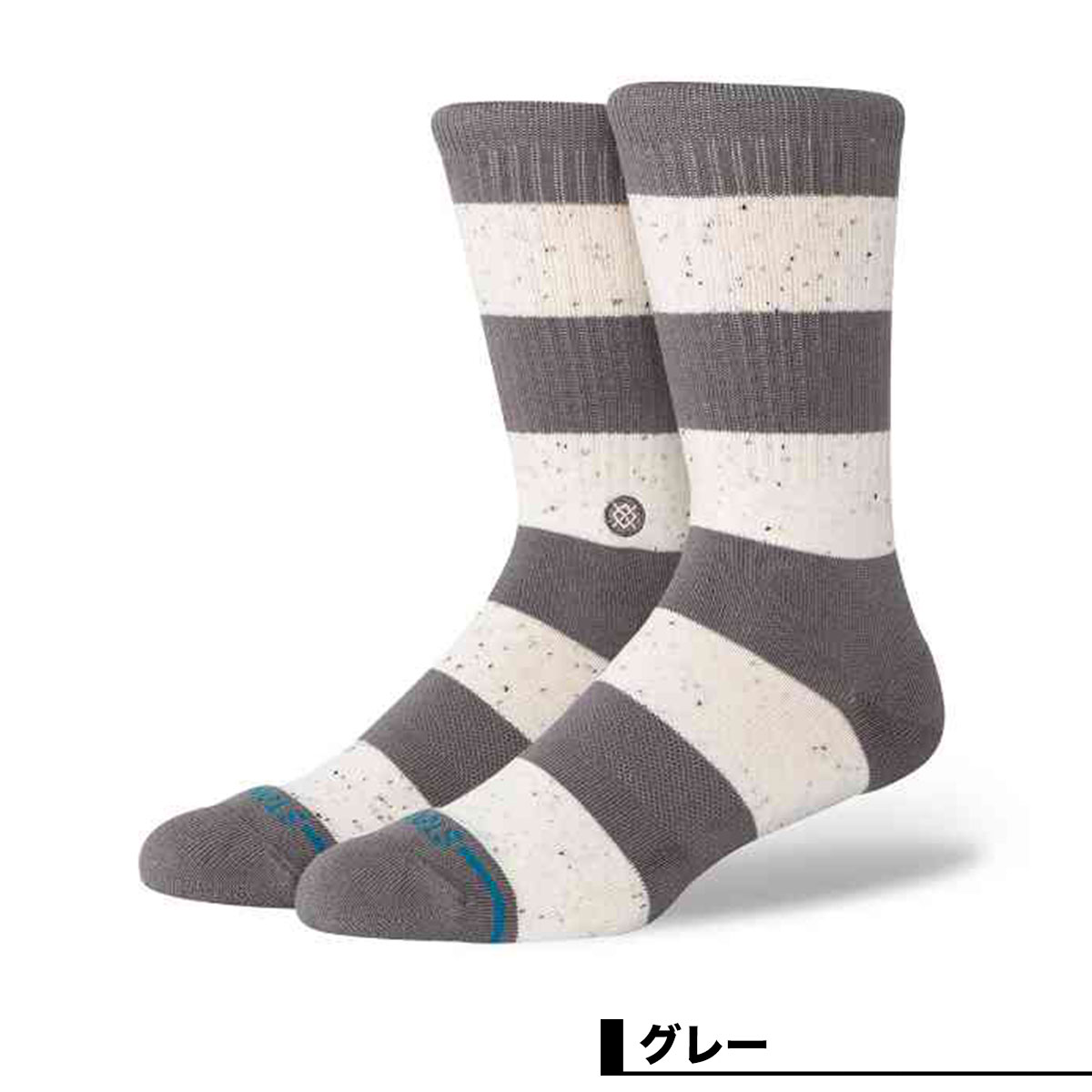 STANCE  ������ ��� ���å��� ���� �ǥ����� ���� ���ȥ饤�� ���졼 ���åȥ� ������� ��ʪ 125.5-29.0cm ���롼 | NEP STRIPE CREW��A556D25NEP��