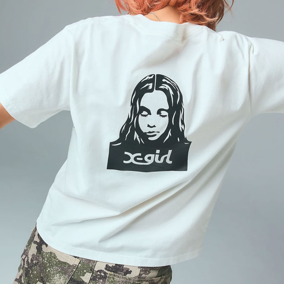  X-GIRL  | FACE S/S TEE��105261011007��
