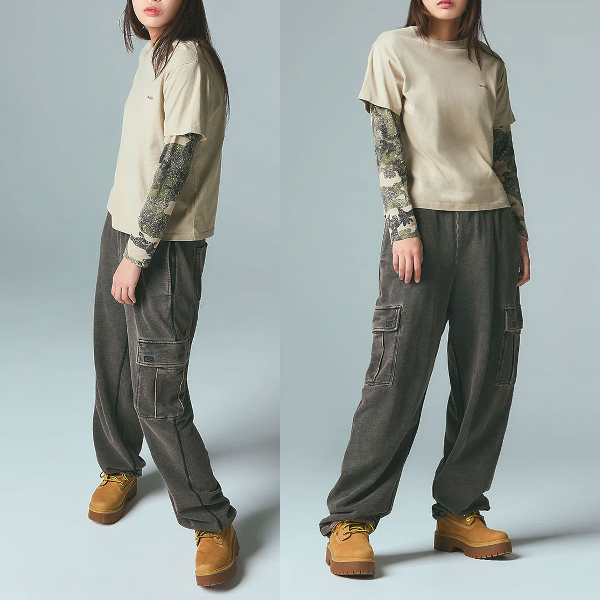  X-GIRL  | FACE S/S TEE��105261011007��