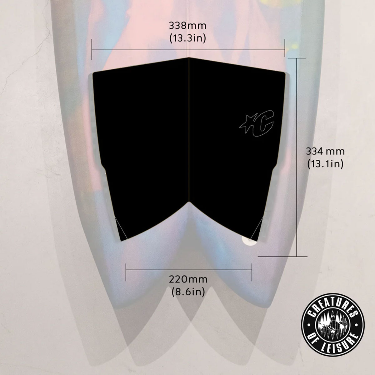 ���ꥨ�����㡼�� ���� �쥸�㡼 �ǥå��ѥå� �ǥå��ѥå� Creatures of Leisure �����եܡ��� �����ե��� HARDWEAR 4 WIDE&KEEL �͵��֥��ɡ�GH425BK��