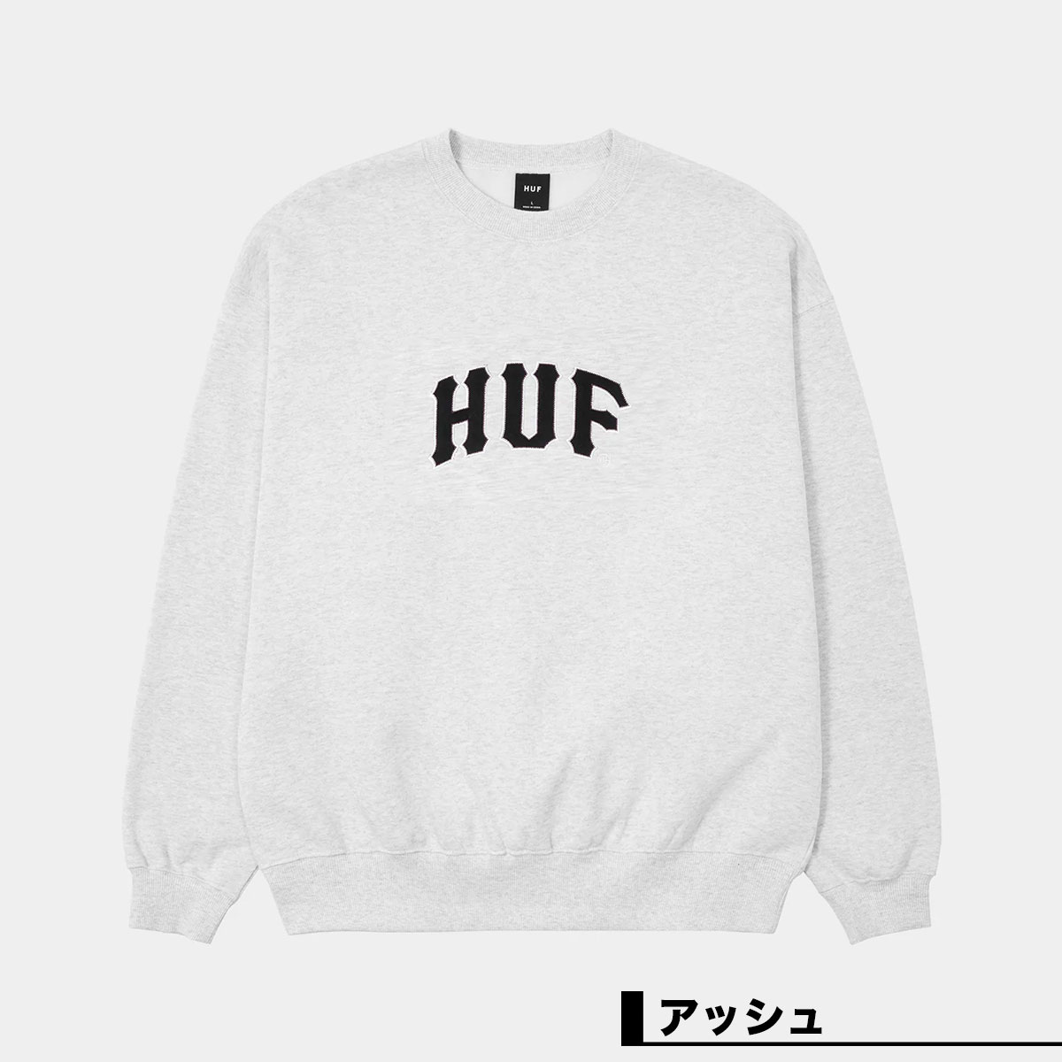 HUF �ϥ� �������å� �ȥ졼�ʡ� �ȥåץ� ��� ��ǥ����� ���� ����ץ� ��3�� M L XL �������ȥܡ��� ���������� �͵��֥��� ���� ���� 2025��PF00766��