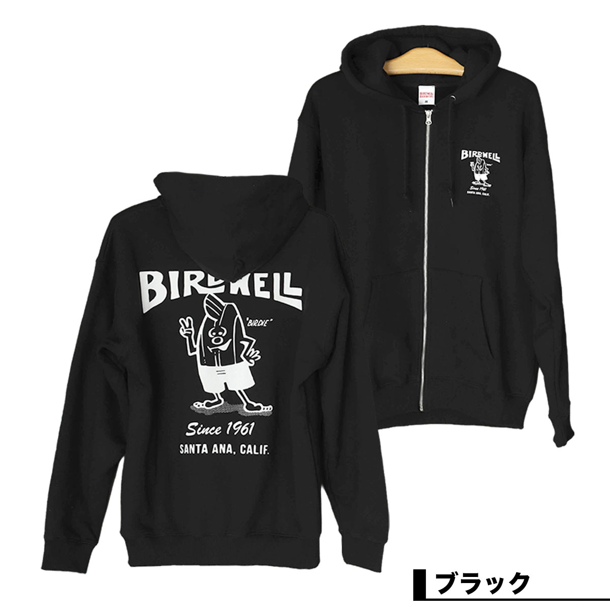BIRDWELL �С��ɥ����� ��� �������å� �ե른�åץѡ����� ��2�� M L �����ե��� ���ȥ꡼�� �͵��֥��� ���� | 61 ZIP HOODIE��BW-ZIPHD-125-JP��