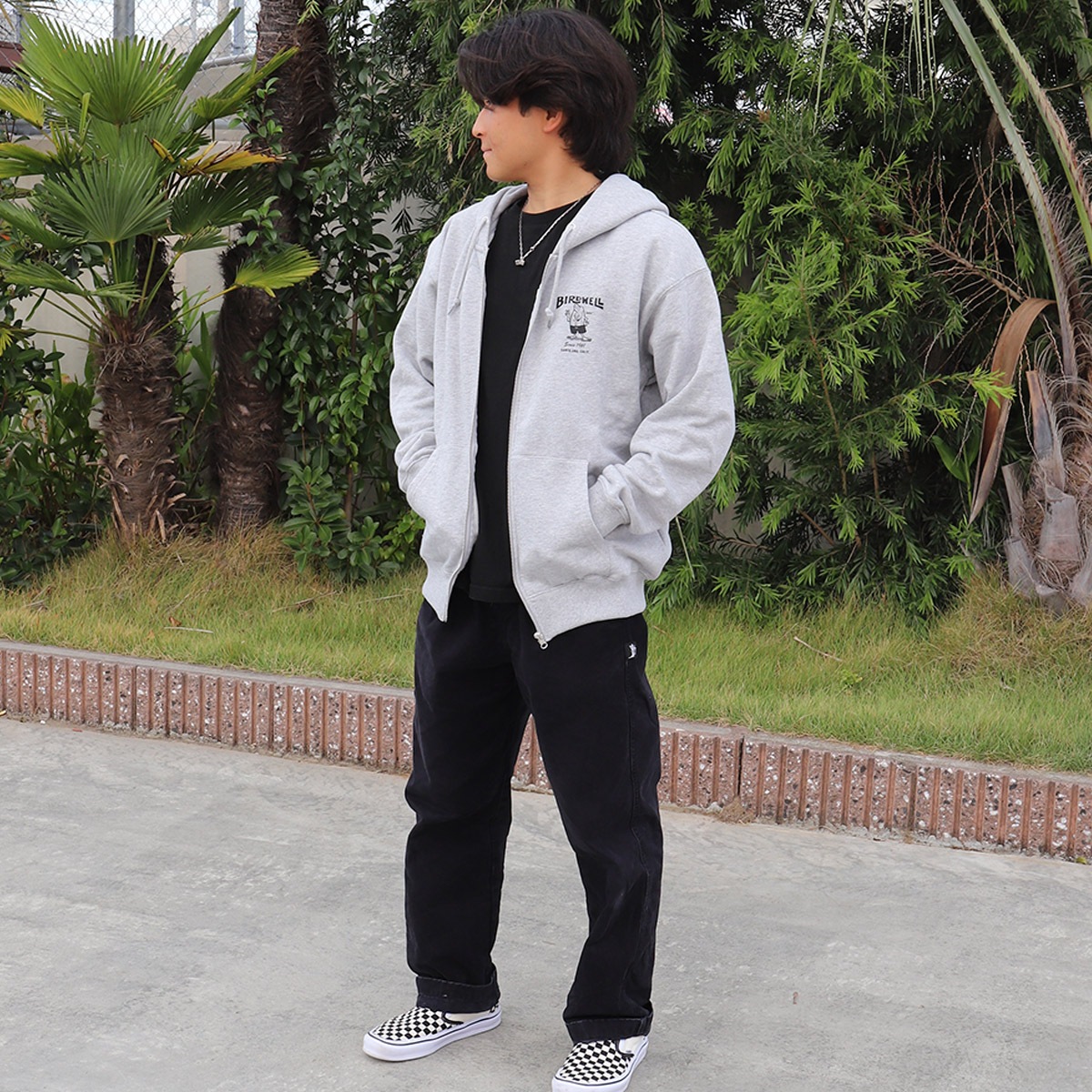 BIRDWELL �С��ɥ����� ��� �������å� �ե른�åץѡ����� ��2�� M L �����ե��� ���ȥ꡼�� �͵��֥��� ���� | 61 ZIP HOODIE��BW-ZIPHD-125-JP��