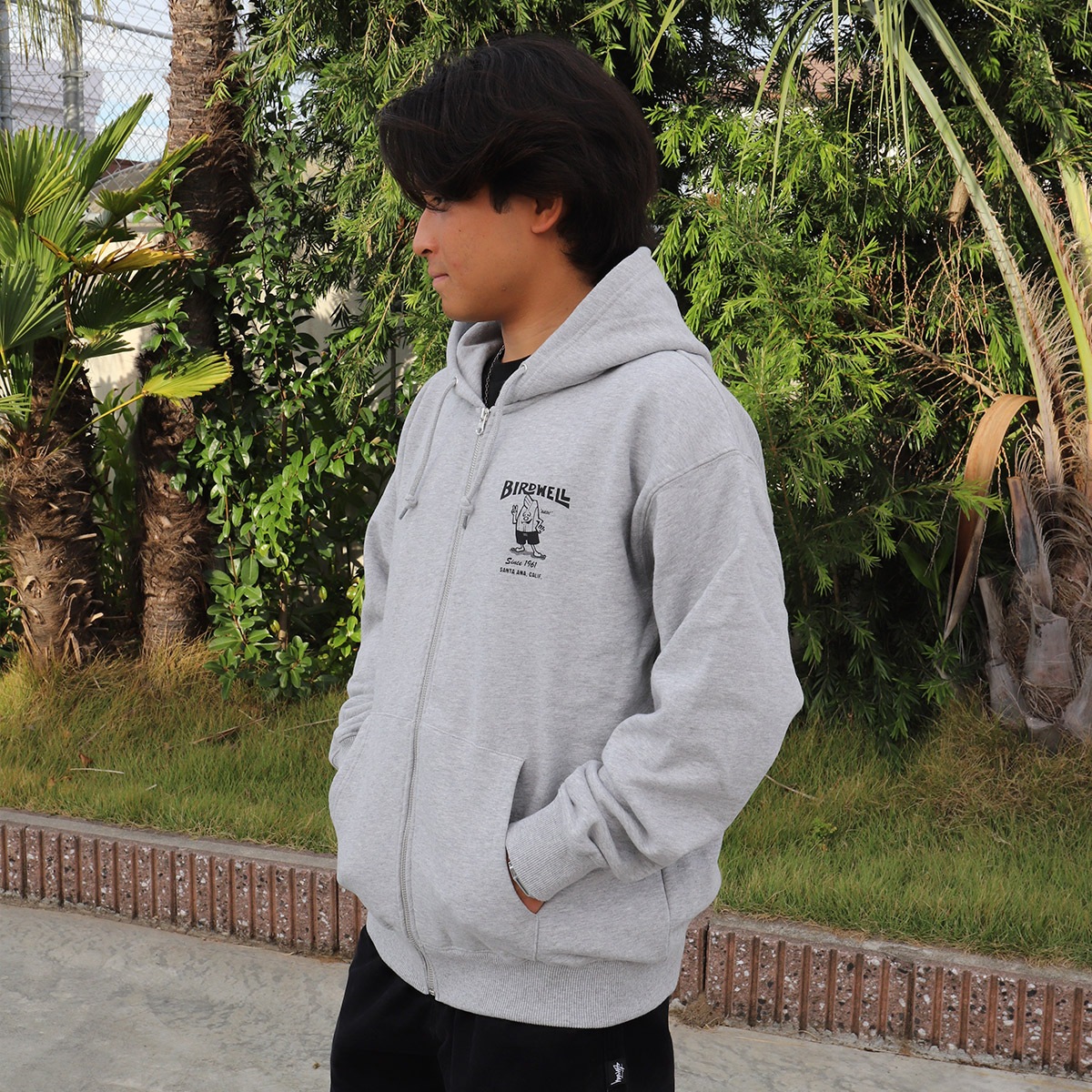 BIRDWELL �С��ɥ����� ��� �������å� �ե른�åץѡ����� ��2�� M L �����ե��� ���ȥ꡼�� �͵��֥��� ���� | 61 ZIP HOODIE��BW-ZIPHD-125-JP��