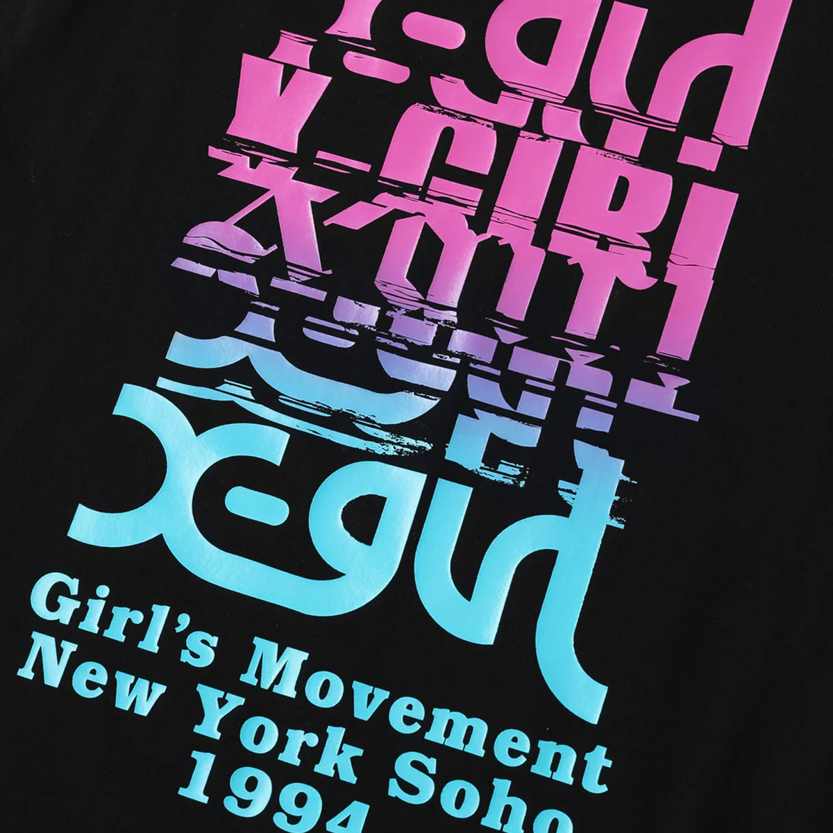 X-GIRL | NOISE LOGO S/S TEE��105261011019��