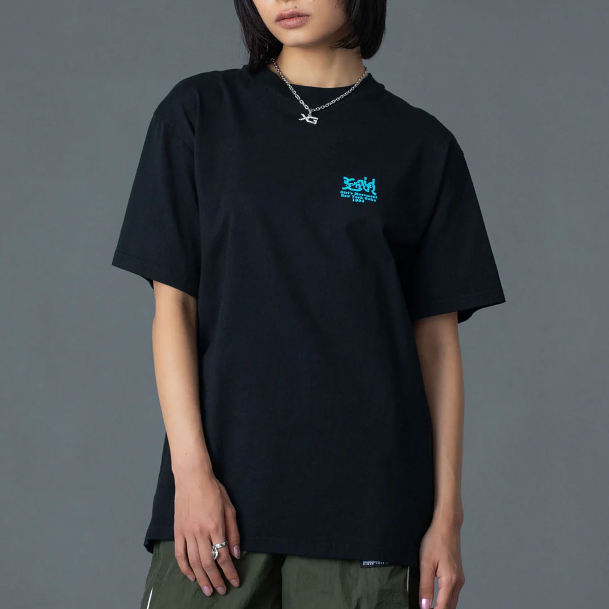 X-GIRL | NOISE LOGO S/S TEE��105261011019��