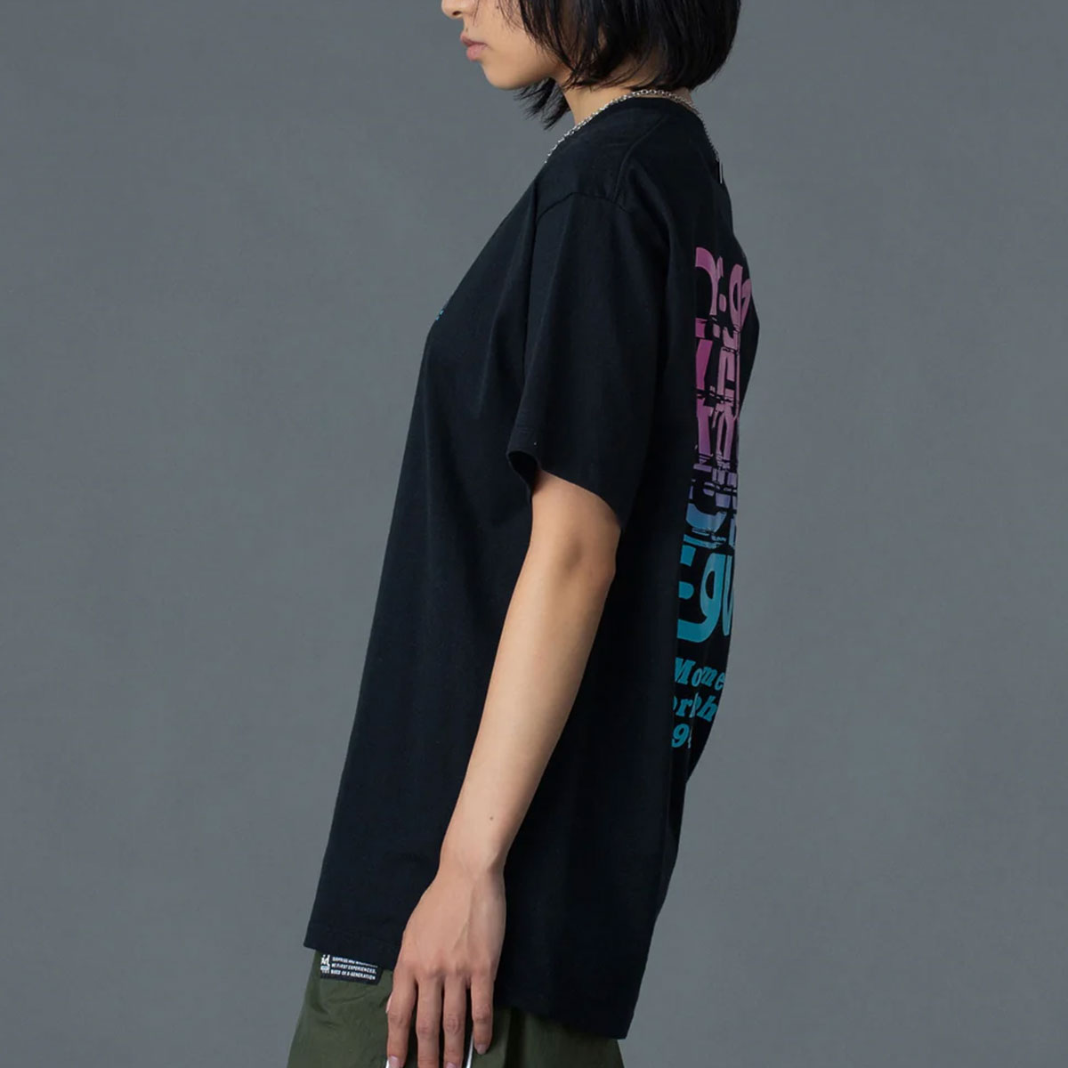 X-GIRL | NOISE LOGO S/S TEE��105261011019��