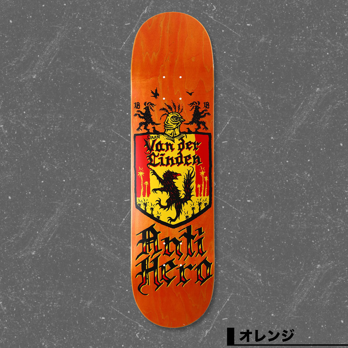 ҡ 󥿥ҡ ȥܡ ܡ ǥå  ե ǥ sk8 ͵ ֥ | ANTIHERO SKATEBOARDS DAAN COAT OF ARMS 8.28inc10020ZZ018DA00