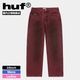 HUF ϥ ǥ˥ॹȥѥ Х ȥѥ  ǥ 32inch  ȥ꡼ ͵֥   2025 | CROMER WASHED PANTPT00310