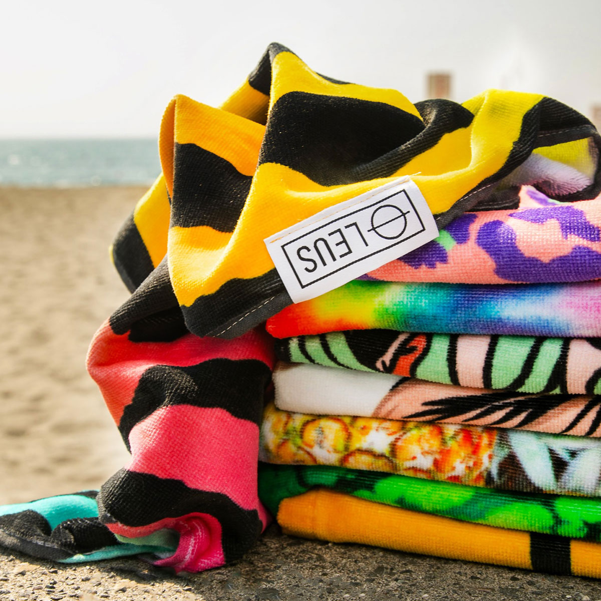  LEUS  | BEACH ECO TOWEL��LE26FBCT-��
