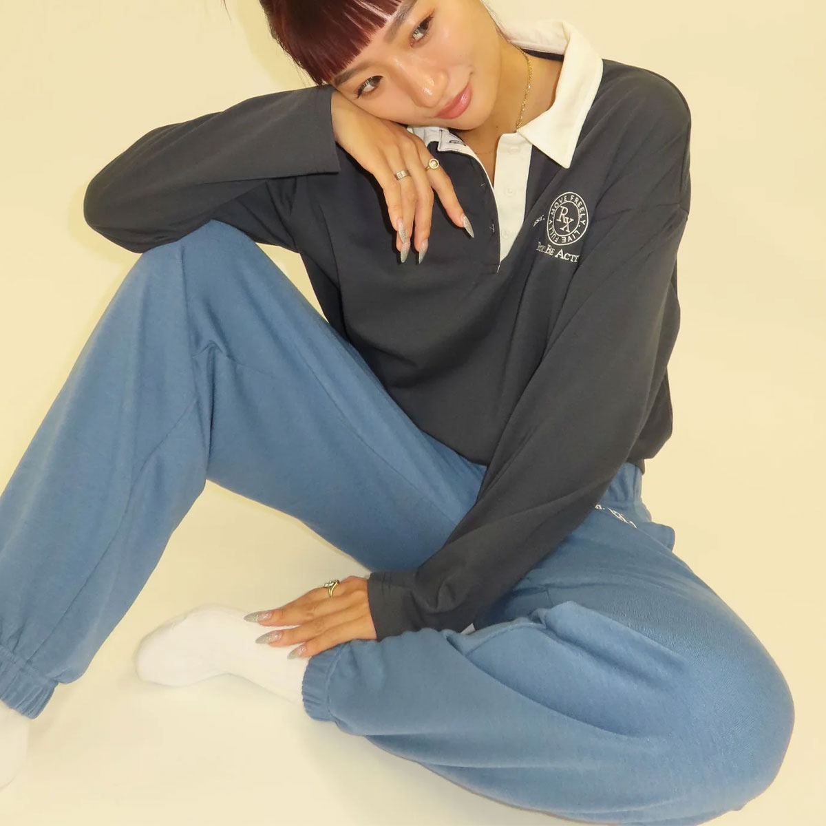 ROXY  | FITNESS SIDEWALK WIDE PANTS��RPT264518��