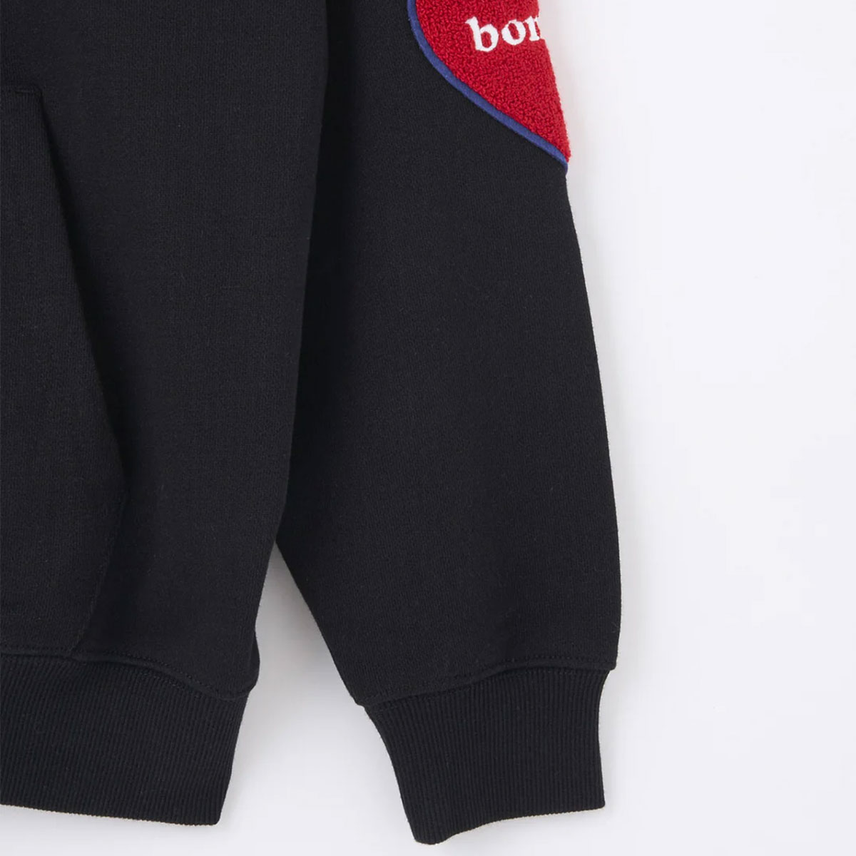 ߥ륯ե ǥ å ϡ ѥå ѡ OUI 2 M L ͵֥ MILKFED.  | HEART ELBOW PATCH SWEAT HOODIE103254012014