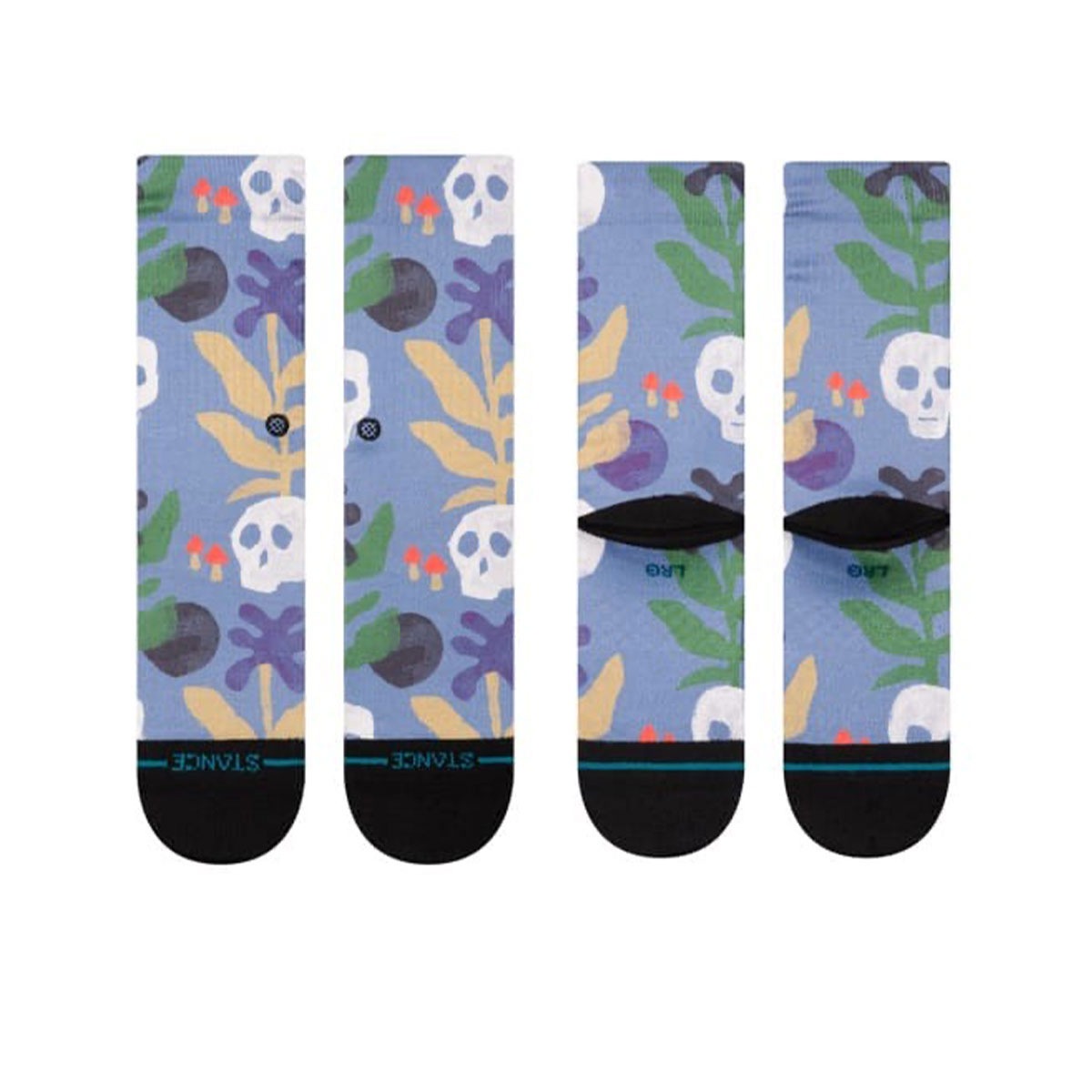 STANCE  ������ ���å� ���å��� �Ҷ� ���� �ǥ����� ������ ���� ���åȥ� ������� ��ʪ 19.5-23.0cm ���롼 | TROPISKULL CREW��K556A25TPC��