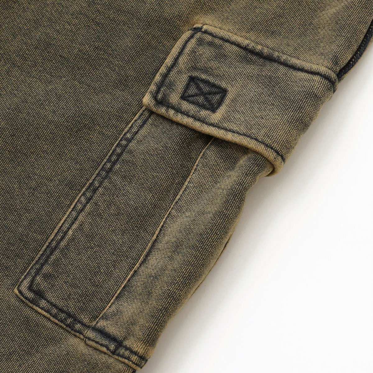 XGIRL | OVERDYED NUMBER PATCH CARGO SWEATPANTS��105261031004��