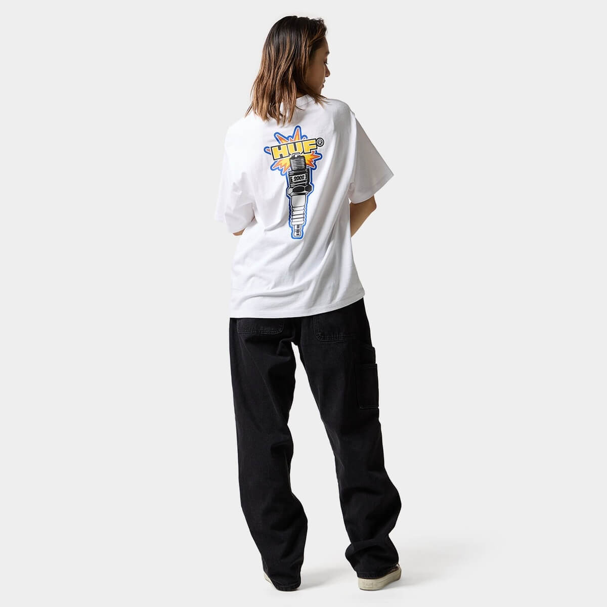 huf | SPARK IT UP TEE��TS02621��