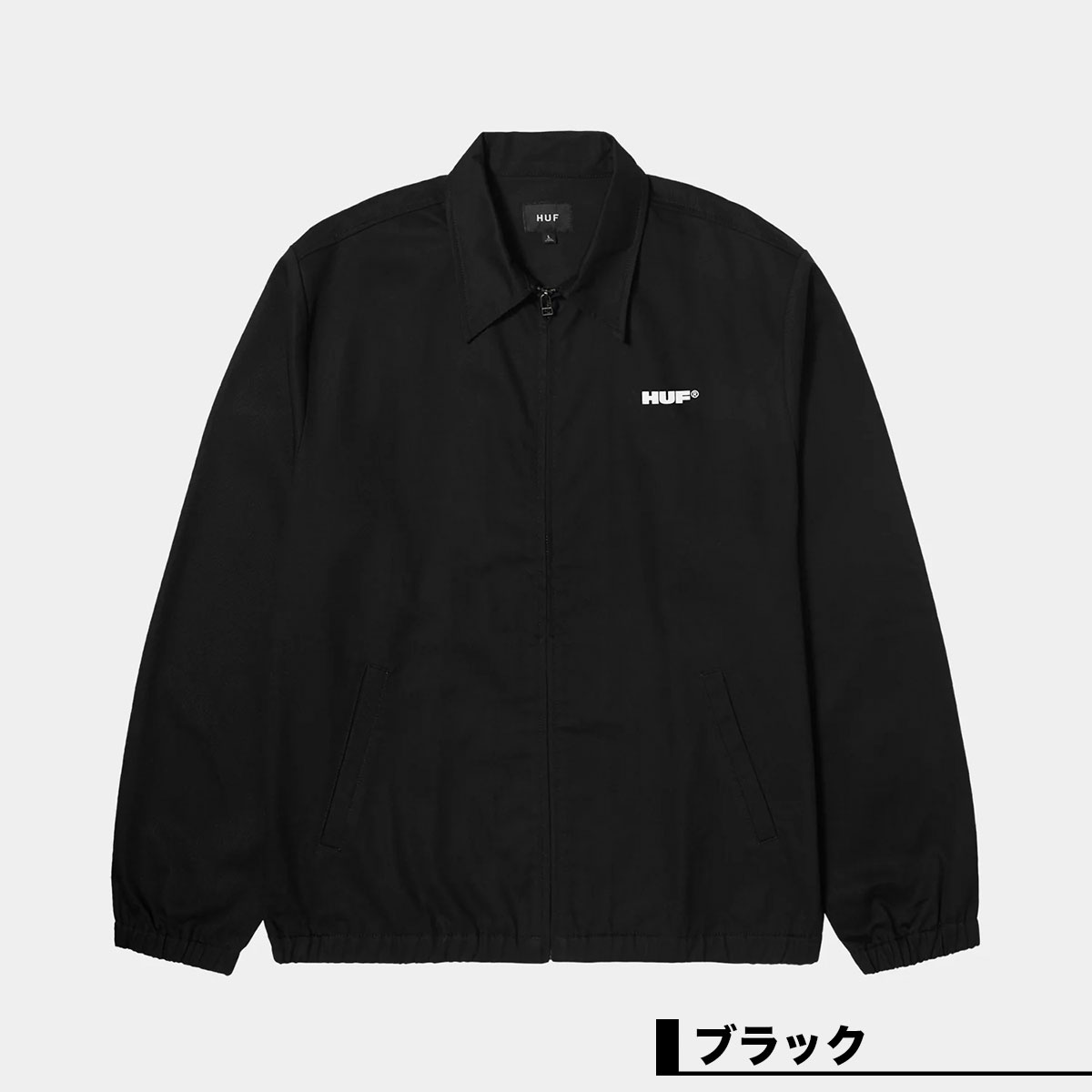 ��20%OFF ���ꥢ��󥹥������HUF �ϥ� ���㥱�å� ��� ��ǥ����� �������� Stax Records����� �֥�å�  L �������ȥܡ��� ���������� �͵� �֥��� | HUF X STAX JACKET��JK00460��