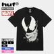 �ڿ��ե������HUF �ϥ� �� MARVEL ����� ȾµT����� ���ѥ������ޥ� �ޡ��٥� �߸� ���ᥳ�� M L XL �������ȥܡ��� ���������� �͵��֥��� ���� ���� 2025��TS02726��