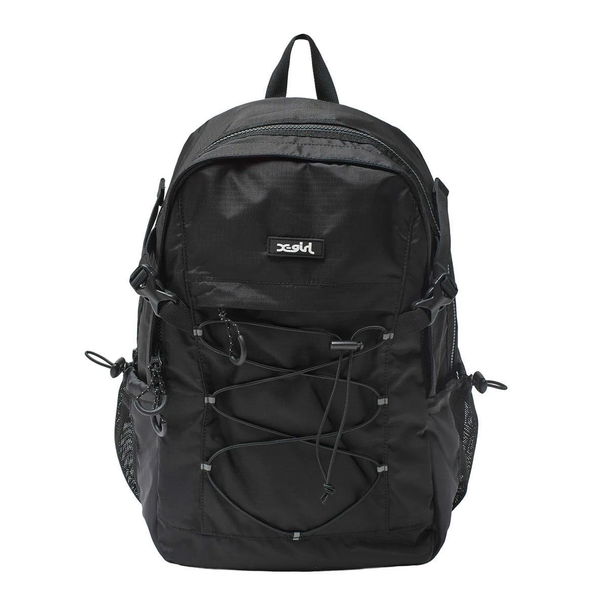 XGIRL | MILLS LOGO RUBBER PATCH BUNGEE CORD BACKPACK��105261053012��