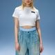  X-girl  | TUCK WIDE LEG DENIM PANTS��105262031017��