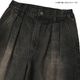  X-girl  | TUCK WIDE LEG DENIM PANTS��105262031017��