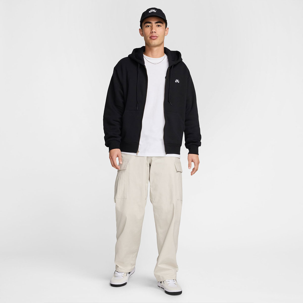 ��30%OFF ���ꥢ��󥹥������NIKE SB �ʥ��������ӡ� �ʥ���sb  ���å� �ե꡼���ѡ����� ��� ��ǥ����� ���� ����ץ� �֥�å�/�ۥ磻�� M L �����������͵��֥��� nikesb | �ե른�å� �ե꡼�� �������ȥܡ��ɥѡ�������FZ8797-010��(JACK����������)