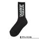 XGIRL | WIDE GOTHIC LOGO JACQUARD SOCKS��105261054001��