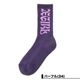 XGIRL | WIDE GOTHIC LOGO JACQUARD SOCKS��105261054001��