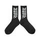 XGIRL | WIDE GOTHIC LOGO JACQUARD SOCKS��105261054001��
