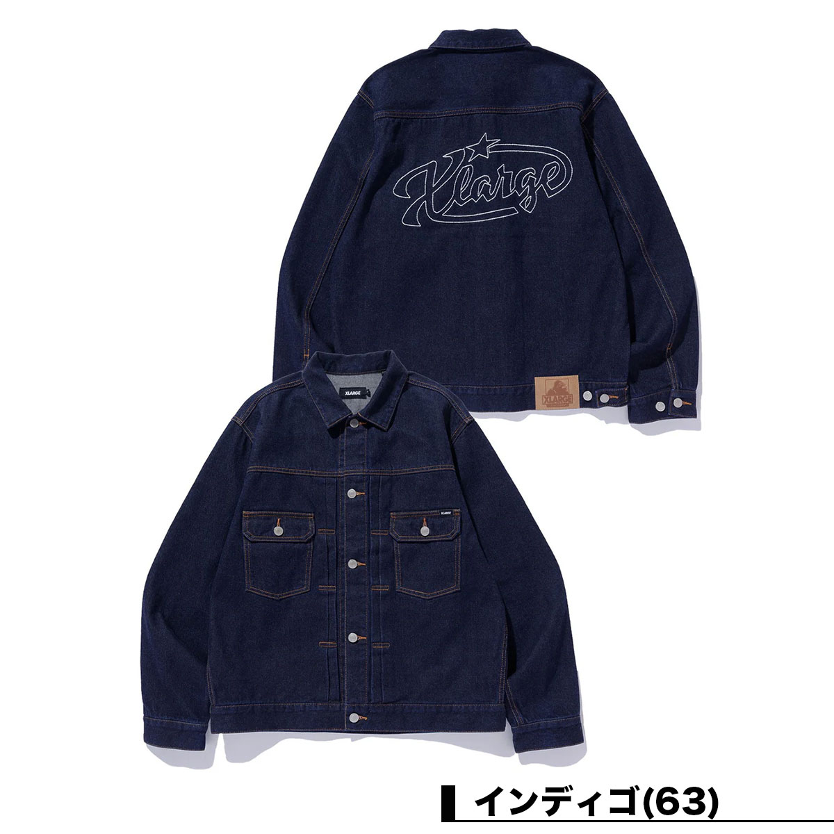 XLARGE | STAR LOGO DENIM JACKET��101261021007��