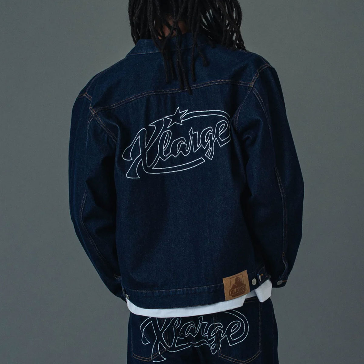XLARGE | STAR LOGO DENIM JACKET��101261021007��