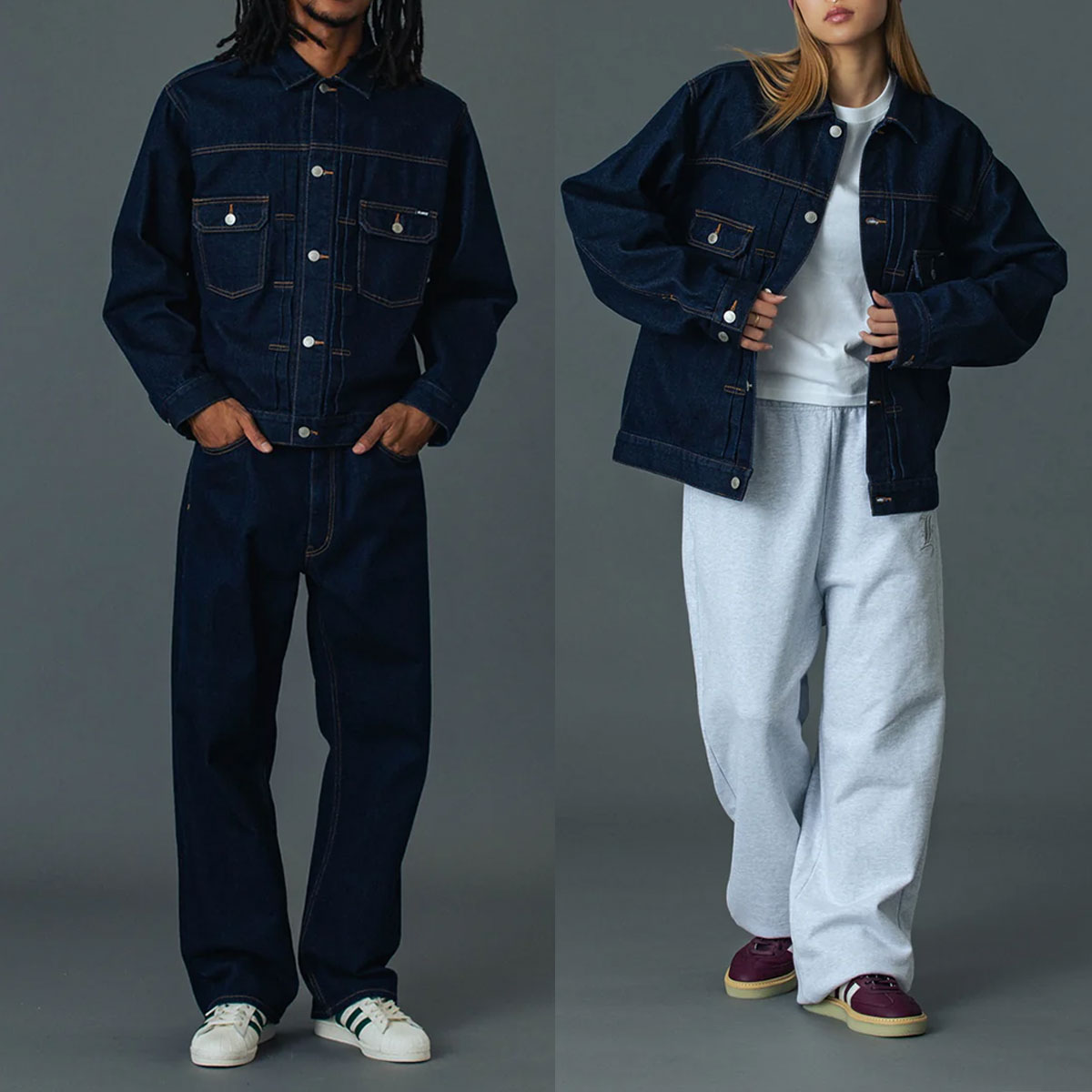 XLARGE | STAR LOGO DENIM JACKET��101261021007��
