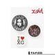 X-GIRL  | BUTTON BADGE SET��105262054015��