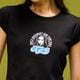 X-GIRL  | FACE AND LOGO PATCH S/S BABY TEE��105263011016��