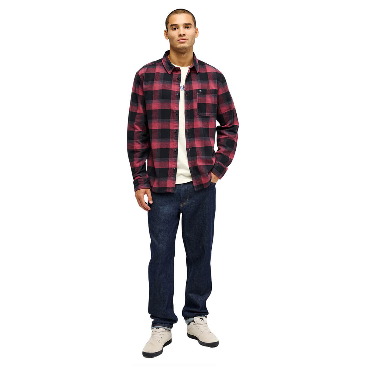 QUIKSILVER | MOTHERFLY PLAID LS��EQYWT04712��