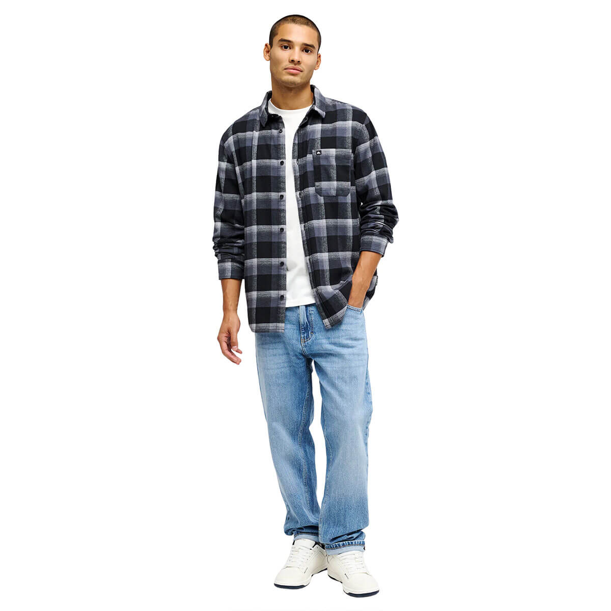 QUIKSILVER | MOTHERFLY PLAID LS��EQYWT04712��