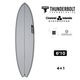ܥ ƥΥ ߥåɥ󥰥  ԡɥ ͥ륢 ͥ륢 6.10 졼 THUNDERBOLT TECHNOLOGIES | CHANNEL ISLANDS SPEEDQUONG SHINING LIGHT 6'10 GRAY