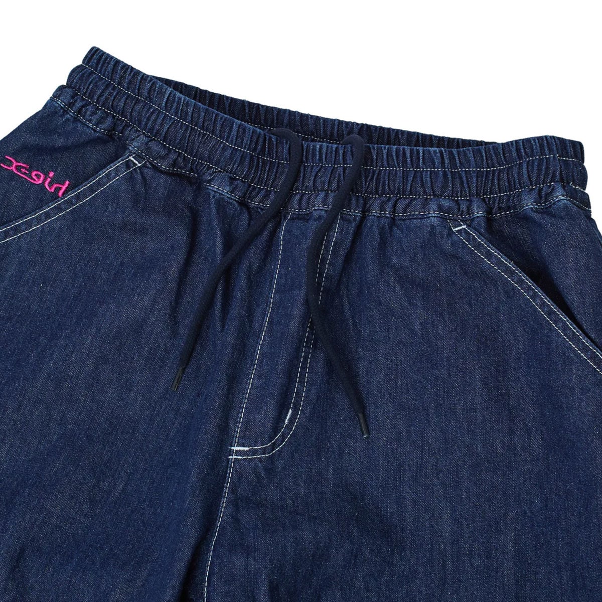 X-GIRL  | FACE LABEL POCKET EASY PANTS��105263031005��