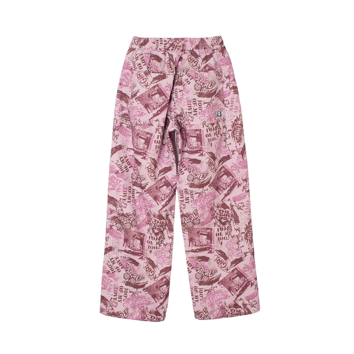 X-GIRL  | FACE LABEL POCKET EASY PANTS��105263031005��