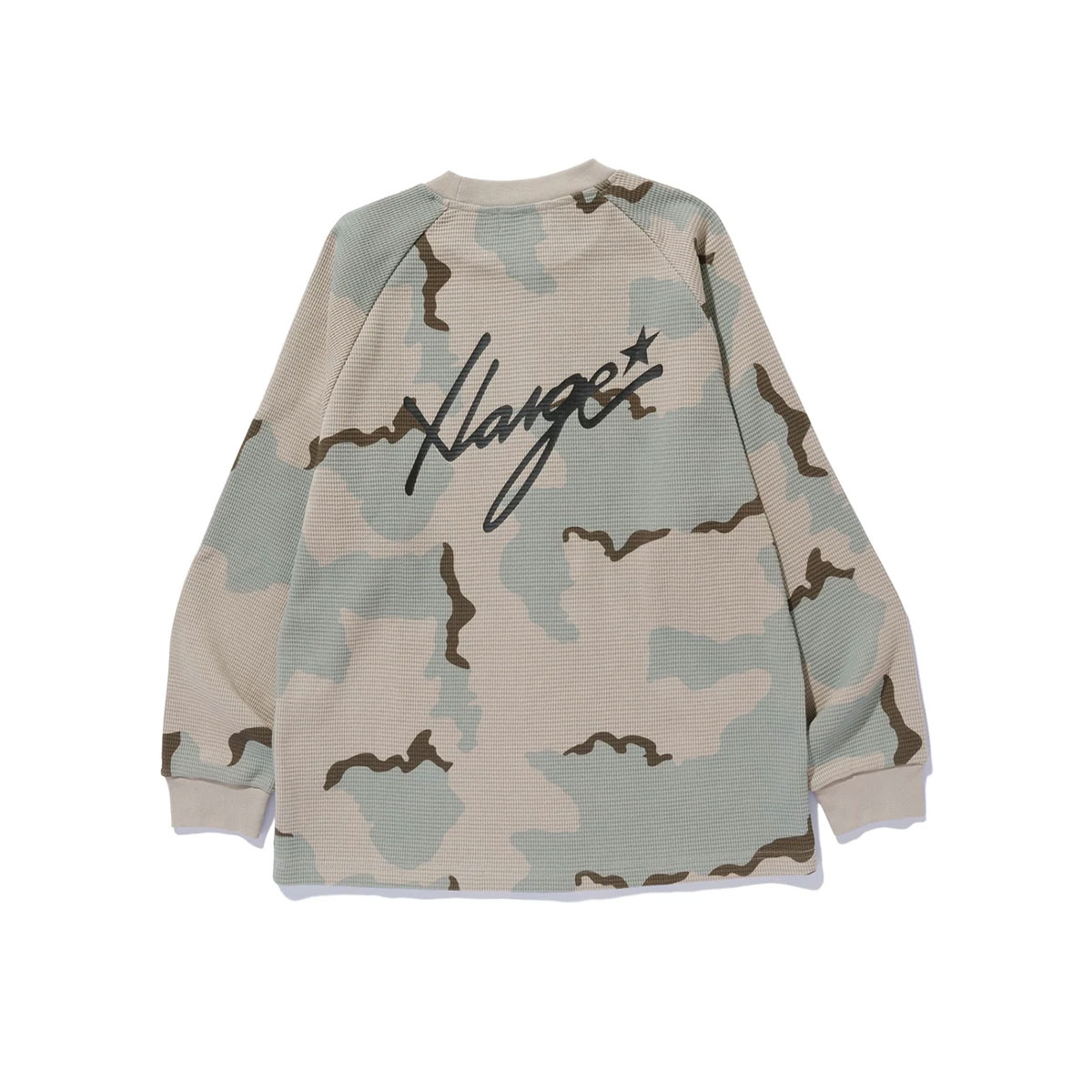 XLARGE  | WAFFLE RAGLAN TOP��101263011022��