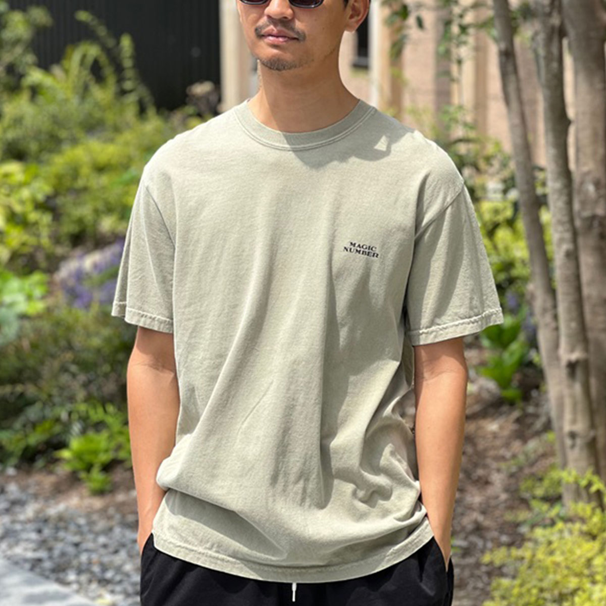 30%OFF ۥޥåʥС  ȾµT  ¼ε ե  ͵֥  MAGIC NUMBER | SEE YOU IN THE WATER LEAF T MN019