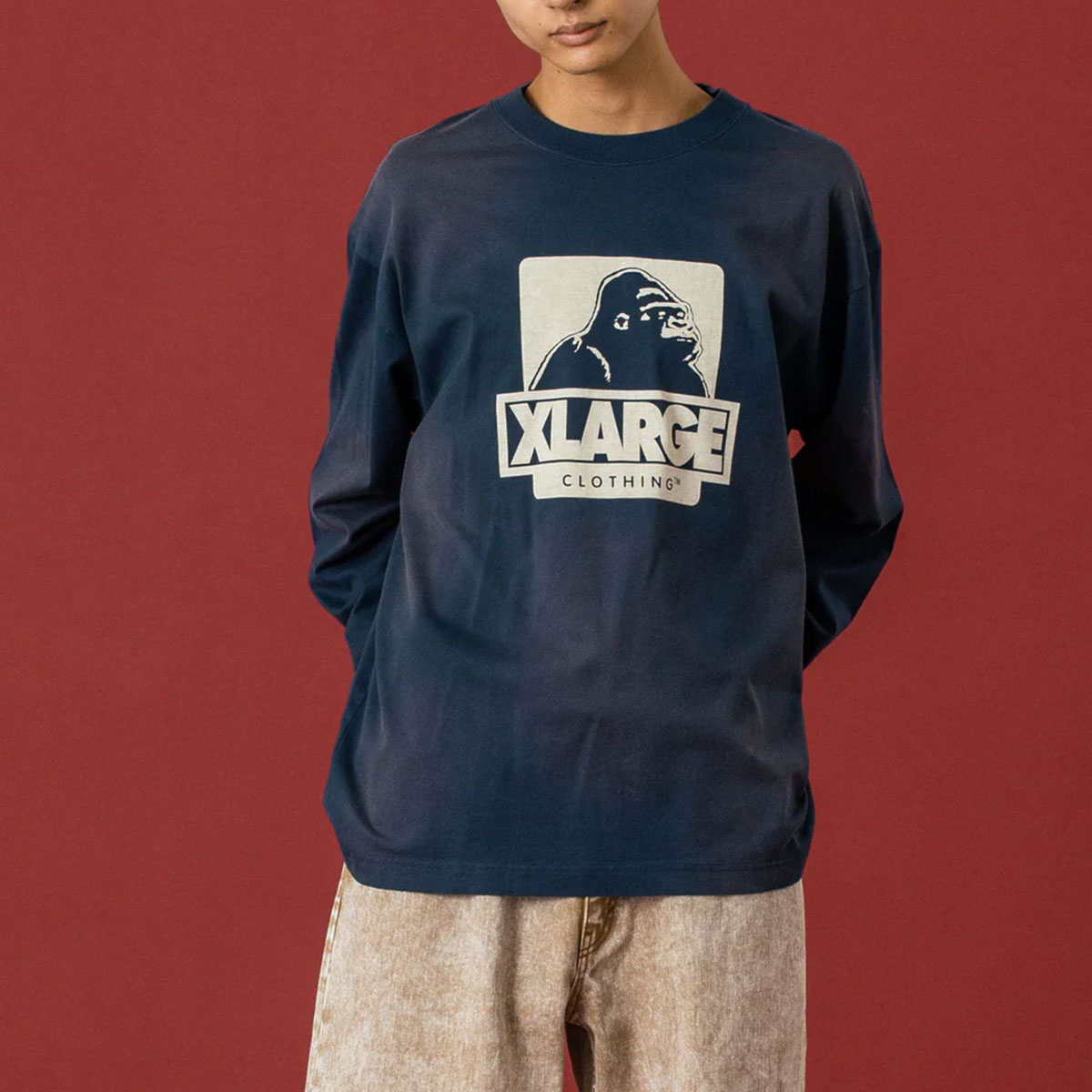 ȥ顼  T ĹµT ȴù OG M L ȥ꡼ ͵֥ XLARGE  2025  | DISCHARGE PRINTED OG L/S TEE101254011007