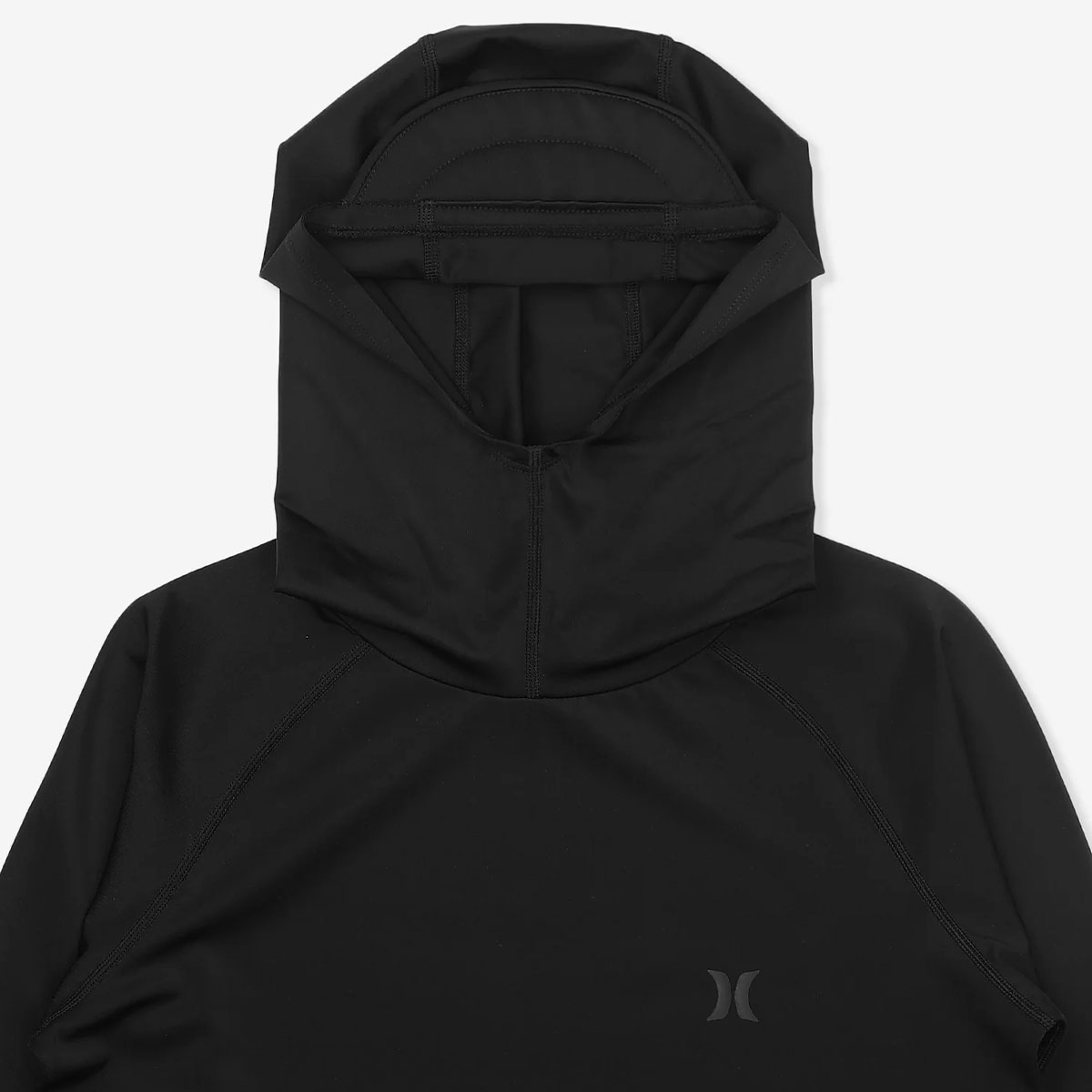 Hurley |  PHANTOM RASH BLOCK PARTY COMPRESSION HOODED LONG SLEEVE��MSRG251083��