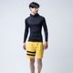 Hurley |  PHANTOM RASH BLOCK PARTY COMPRESSION HOODED LONG SLEEVE��MSRG251083��