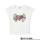 X-GIRL | RHINESTONE HEART AND WING S/S BABY TEE��105262011021��